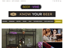 Tablet Screenshot of beerxwine.com